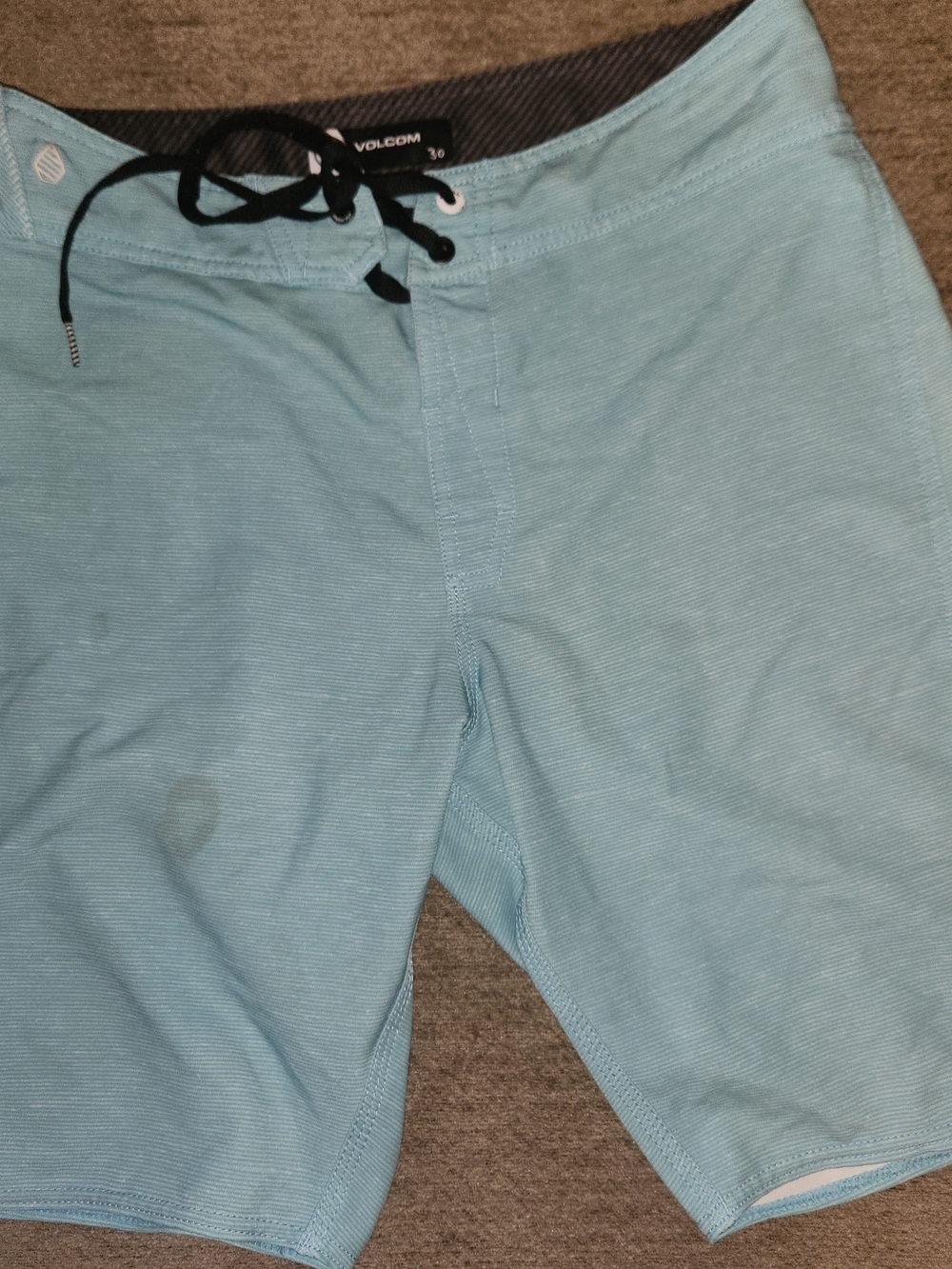 Volcom Light Blue Men's Board Shorts